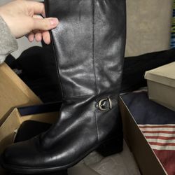 3 Pairs Of Long Black Women’s Boots