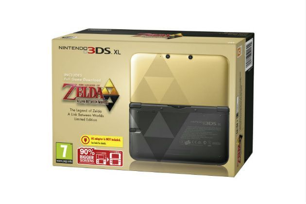 Nintendo 3DS XL Zelda Link Between Worlds Edition