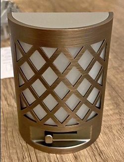 2 Pack Dusk to Dawn Sensor Adjustable Brightness Night Lights for Bathroom Soft White 3000K 