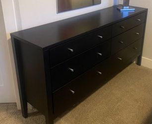 Black Wood 9-Drawer Dresser - Room& Board