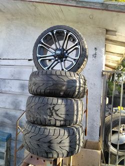 Size 18 black ss rims