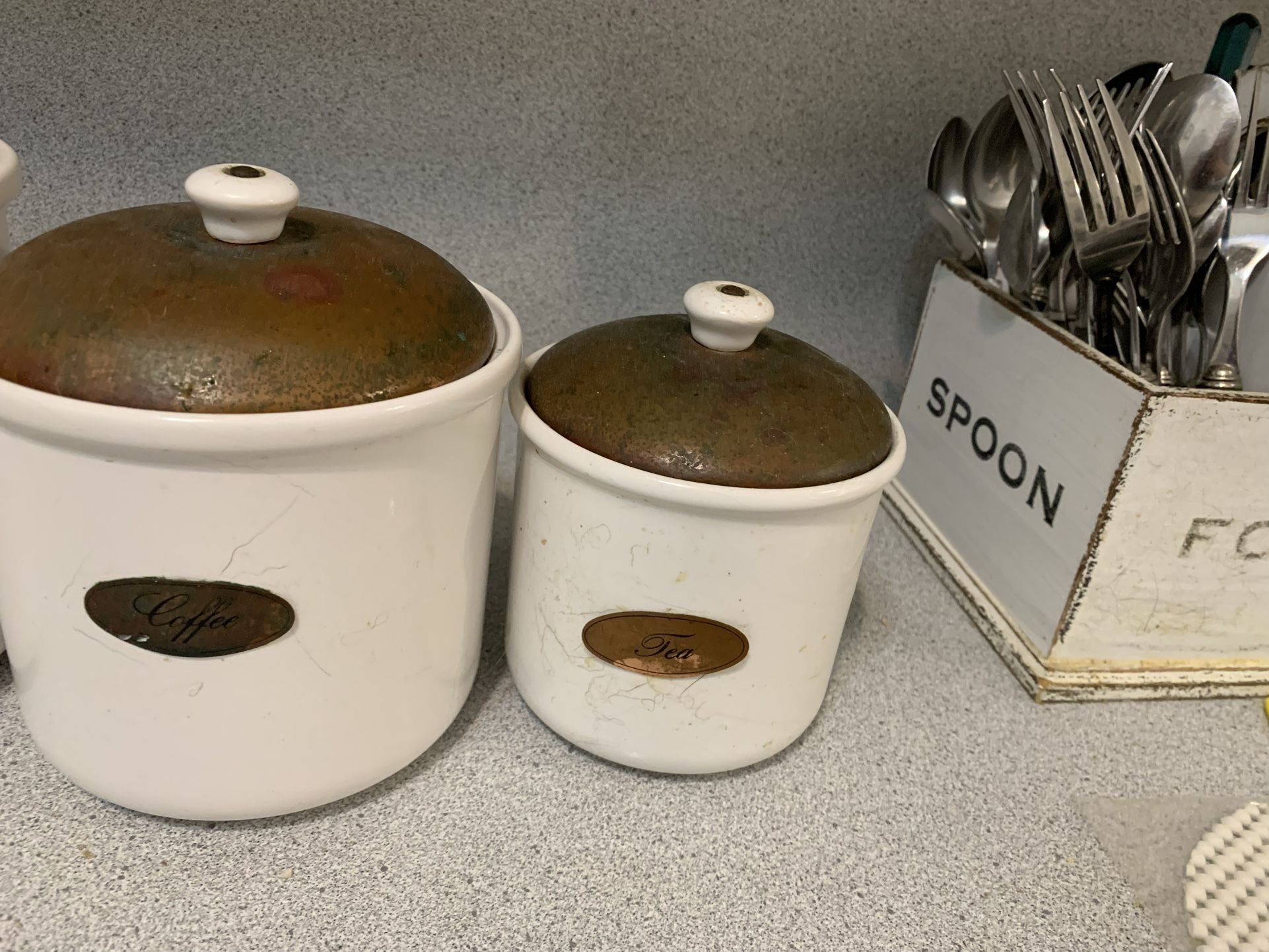 Vintage, French Country, Canister Set