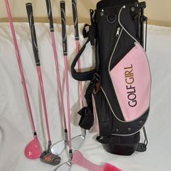 Golf Girl Junior Tour Set Of Golf Clubs
