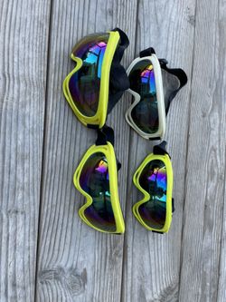 4 Riding Goggles Set