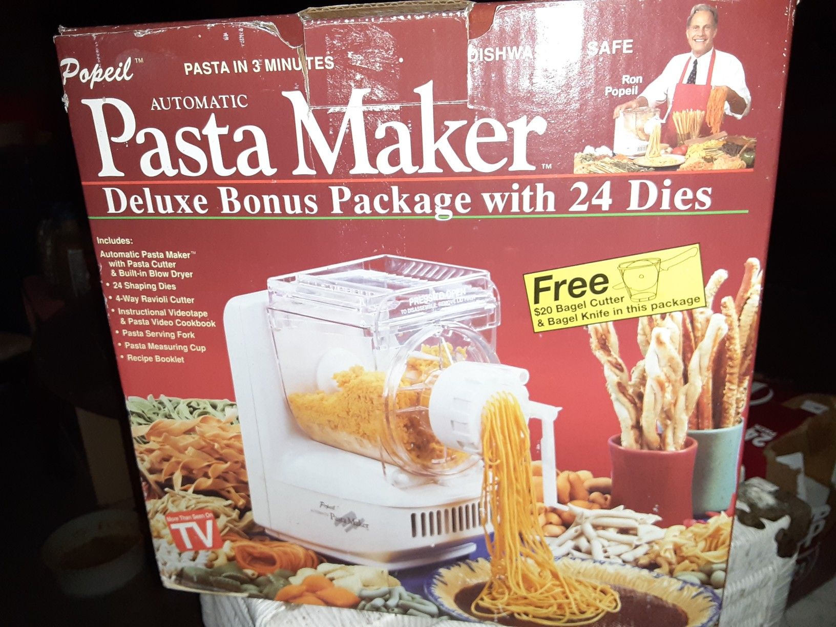 Brand new Popeil Pasta maker