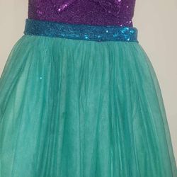 Little Mermaid Girl Party Dress
