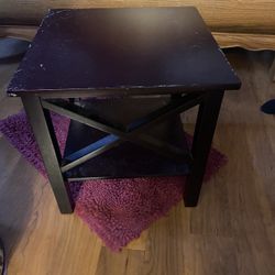 Oak End Table
