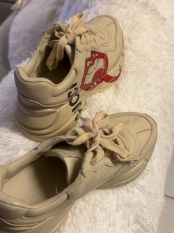 Gucci Rhyton Mouth Print Sneakers