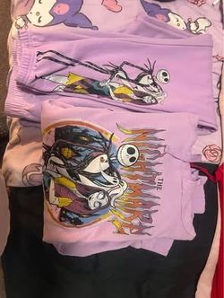 The Nightmare Before Christmas Hoodie and Sweatpants Set size XL