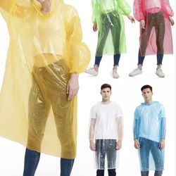 Emergency rain ponchos one size fits all unisex
