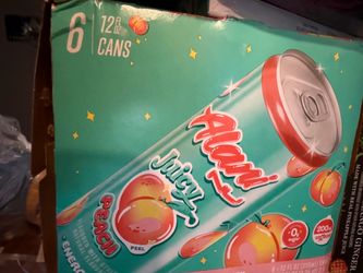 Alani nu energy drink 6 pack peach flavor
