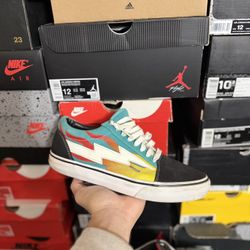 Revenge Storm Teal Flame size 9 USED 