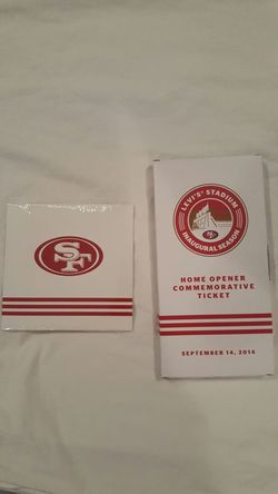 Inaugural 49ers ticket