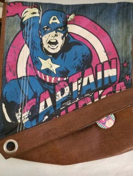 Marvel Captain America Messenger bag, School Shoulder Bag.