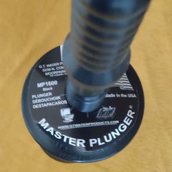 🚽 GT Water Products Master Plunger MP1600 — Powerful Bellows Plunger — Made in the USA! 🇺🇸🔧