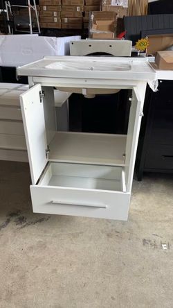 New 24” Bathroom Vanity with Sink Top