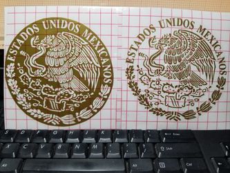 Escudo De MEXICO sticker