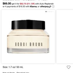 Bobbi Brown Face Base Moisturizer 