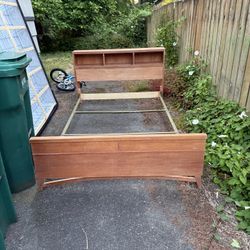 Oak Bed Frame Full