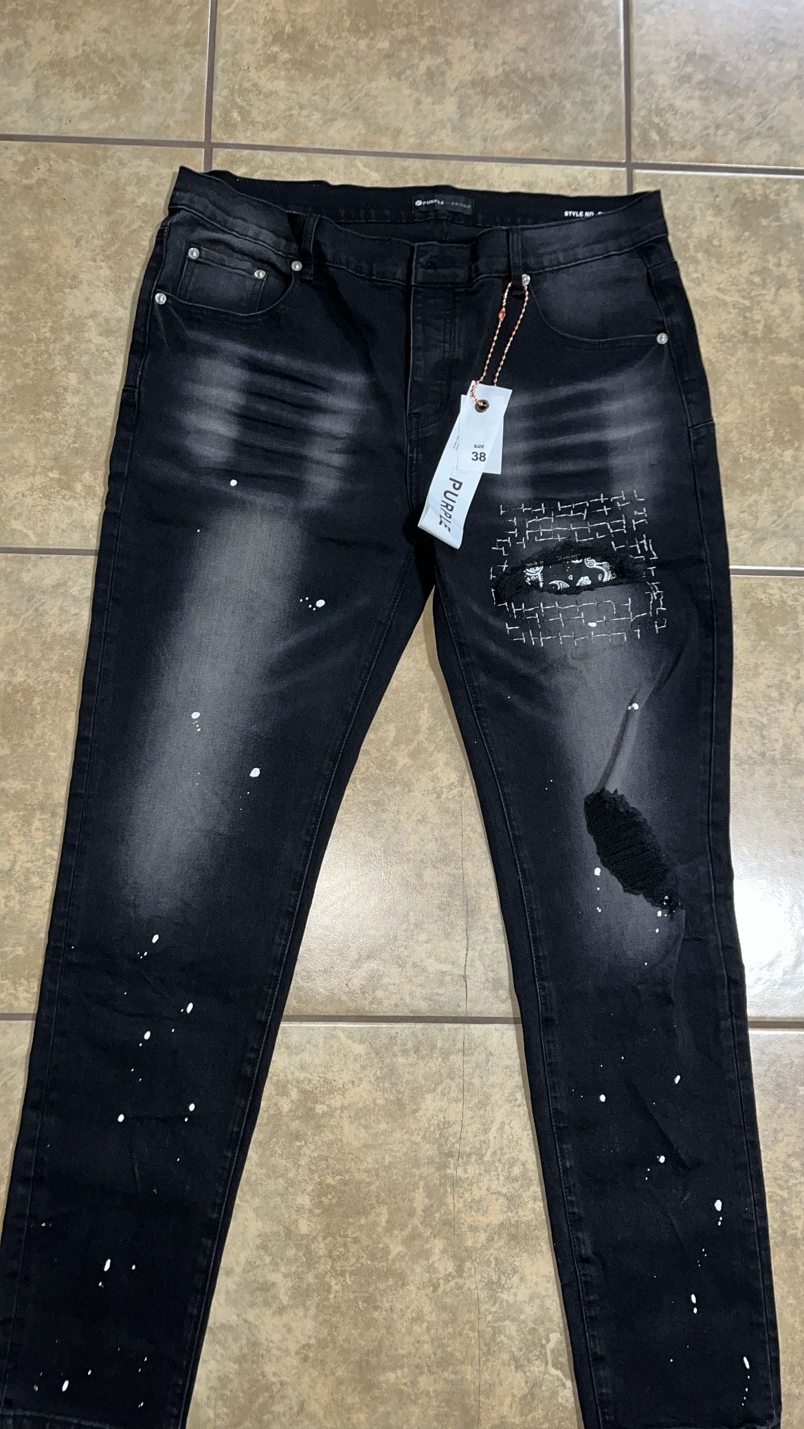 Purple Jeans Size 38