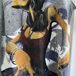 Girabaldi Tee Metropark Dee Exclusive Women’s Large Heather Grey Tank,DJ, BNWT