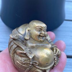 Brass Lucky Buddha