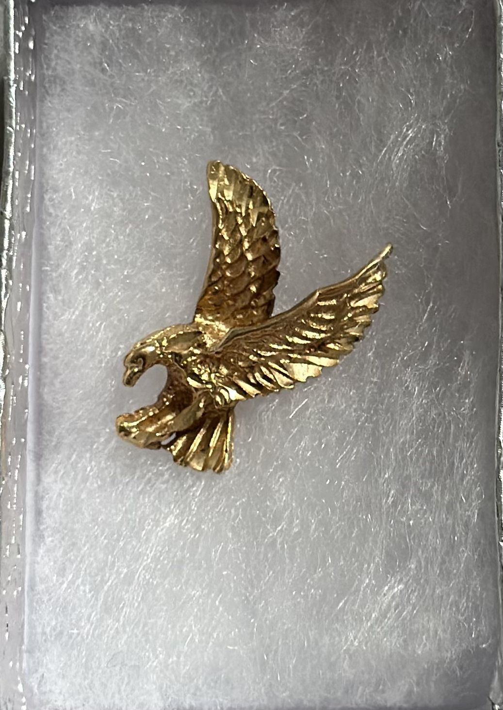 14kt Gold Eagle Pendant
