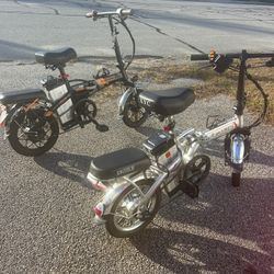 Electric Folding Bikes Two