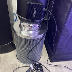 Air Duct Fan AC INFINITY WITH CARBON FILTER 