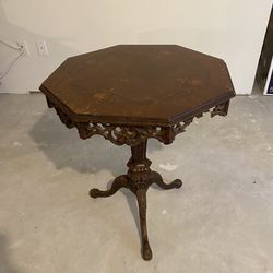Antique Wooden Side Table 