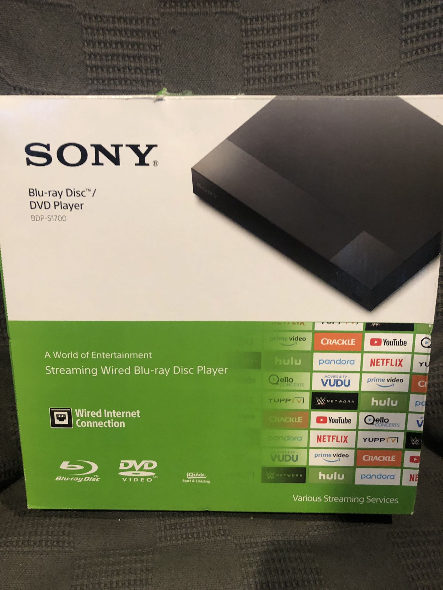 Sony BDP player B1700 Blu-ray