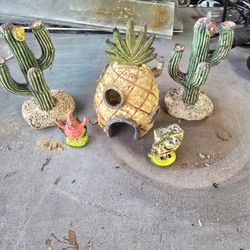 Aquarium Decor Sponge Bob Theme