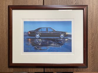 Mercedes s500 picture frame 20x25