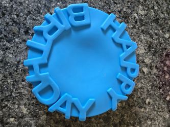 Silicone Round Birthday Baking Mold