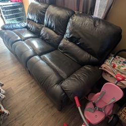 Used Leather Couch