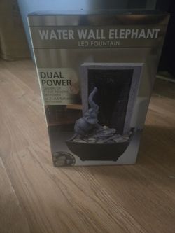 Waterfall fountain decor Elephant
