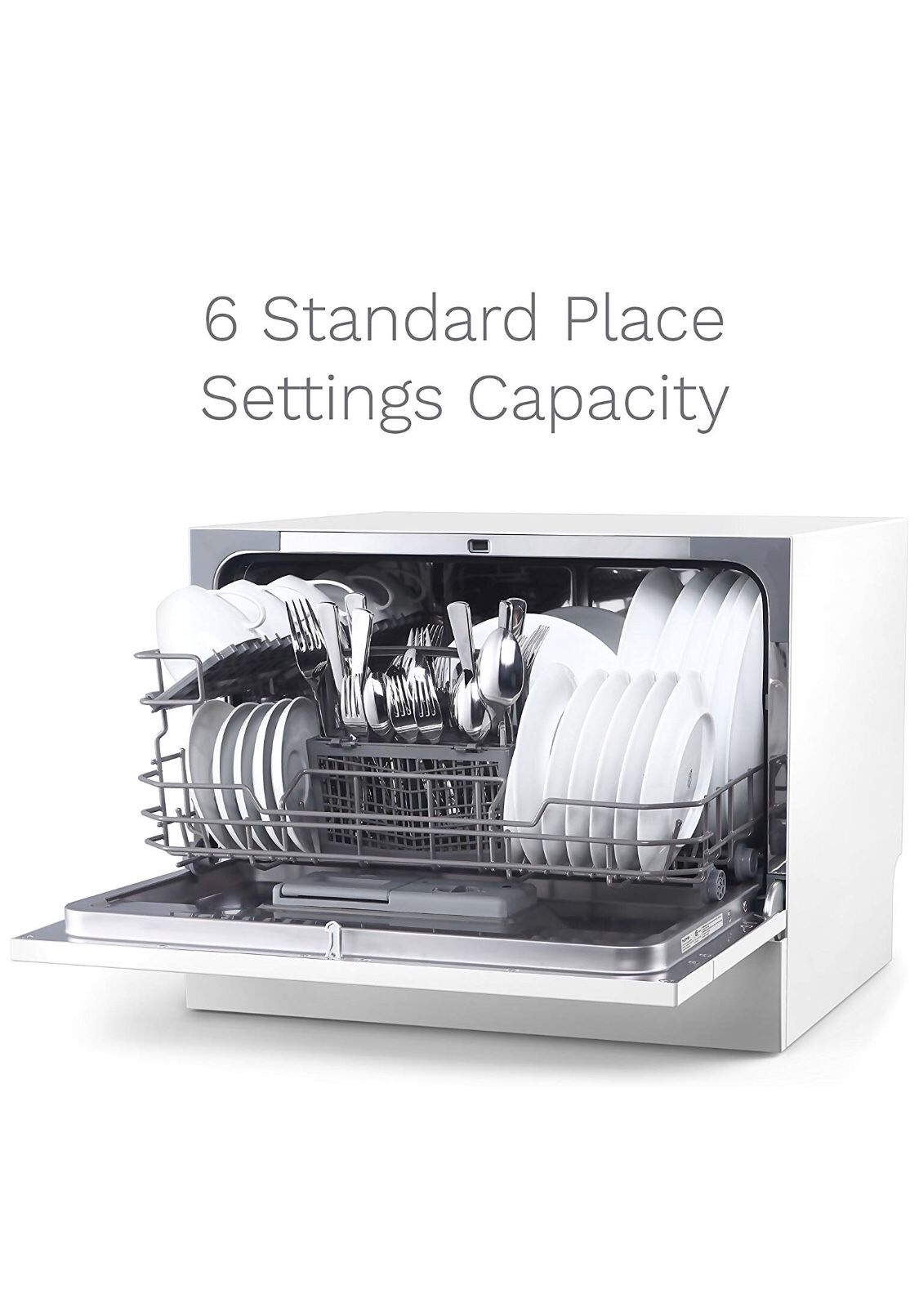 Brand New hOmeLabs Compact Countertop Dishwasher