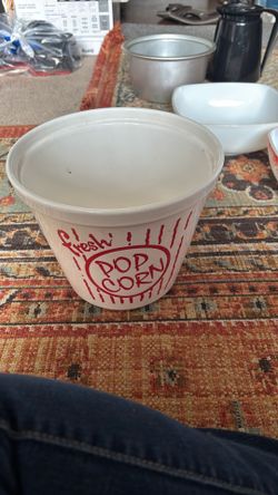 Pop corn bucket