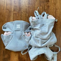Stokke MyCarrier Front And Back Pink/Grey