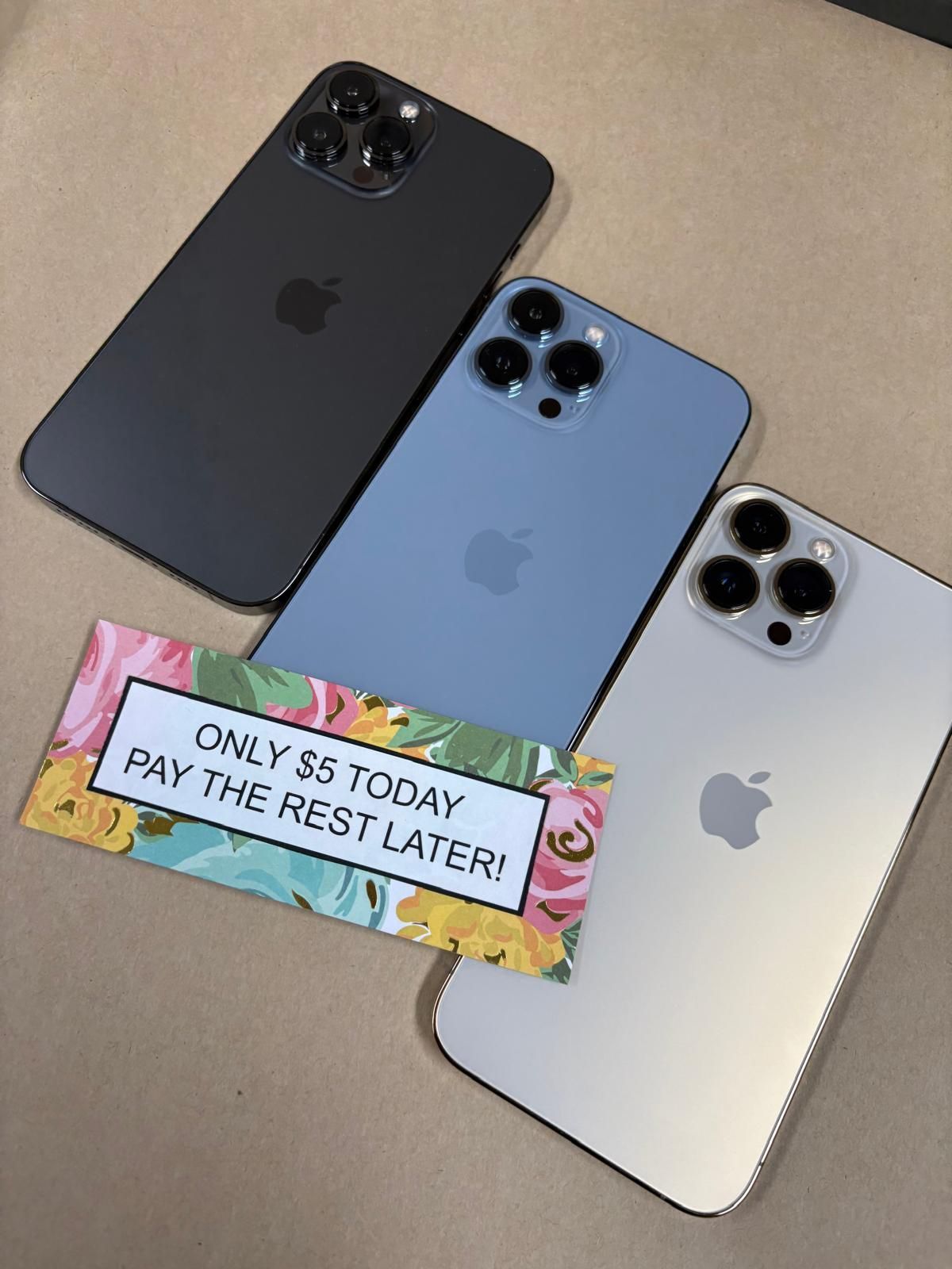 🚨 Biggest iPhone Deal Today – 13 Pro Just $289 or $1 Down! Save $700 Instantly