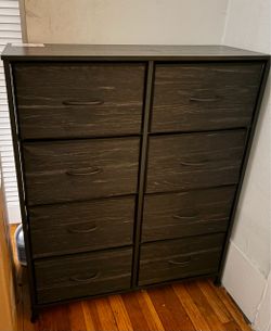 8 Drawer Fabric Dresser