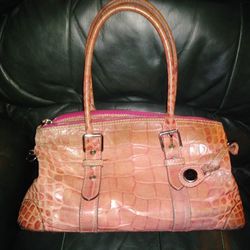 Dooney & Bourke Satchel Purse Pink