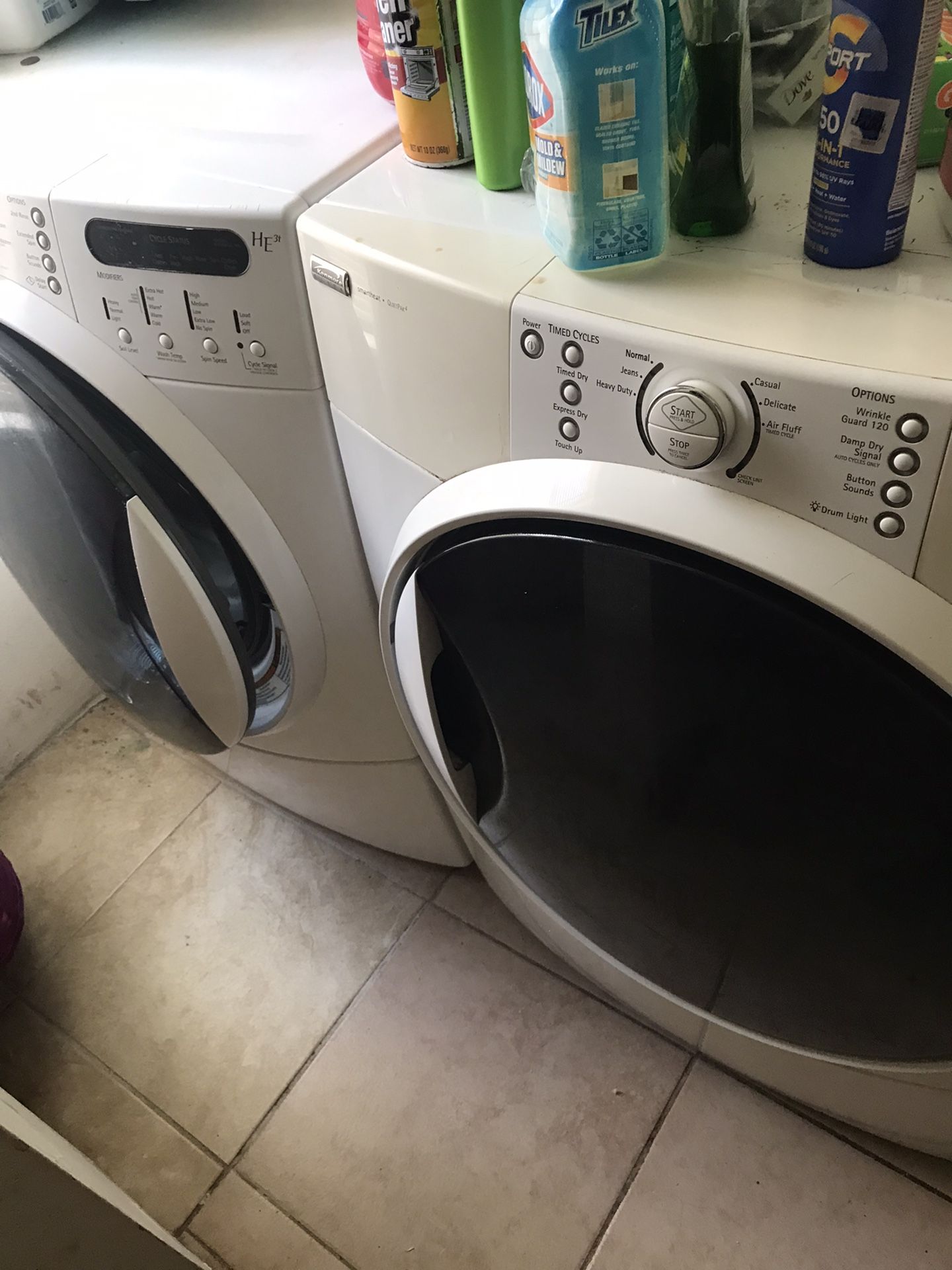 Washer And Dryer Set