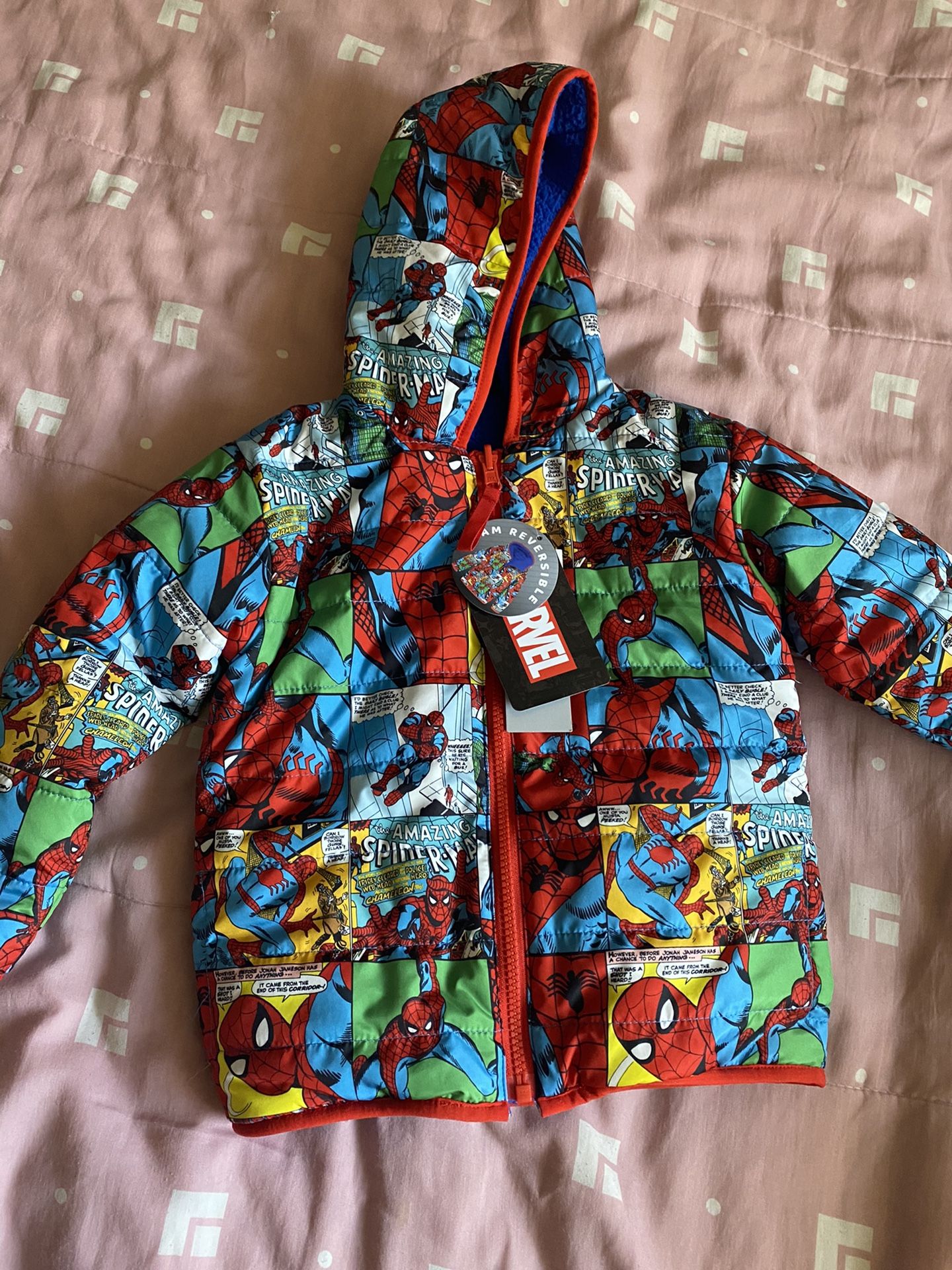 Toddlers Spider-Man jacket size 3T