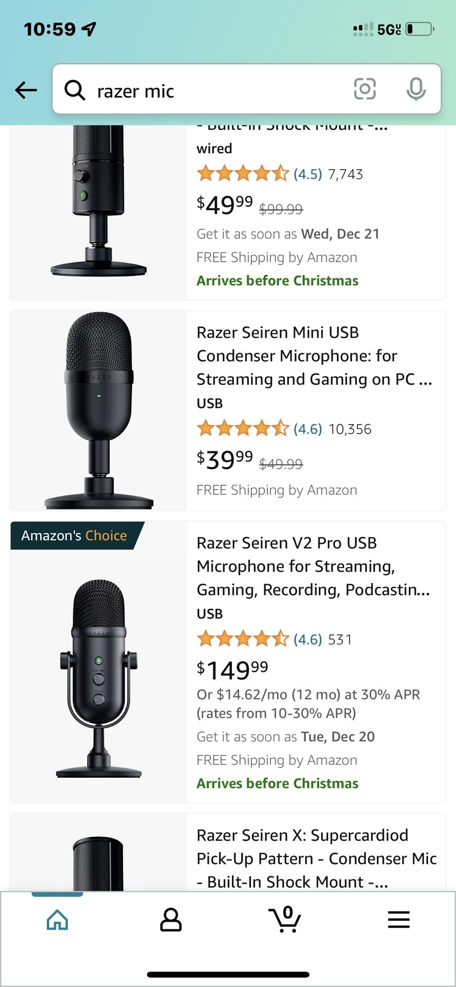 Razor Mic For Streaming