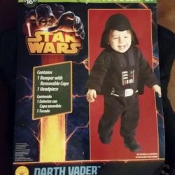 NWT! Baby/Toddler Boys Costume - STAR WARS Darth Vader - Sz 2T