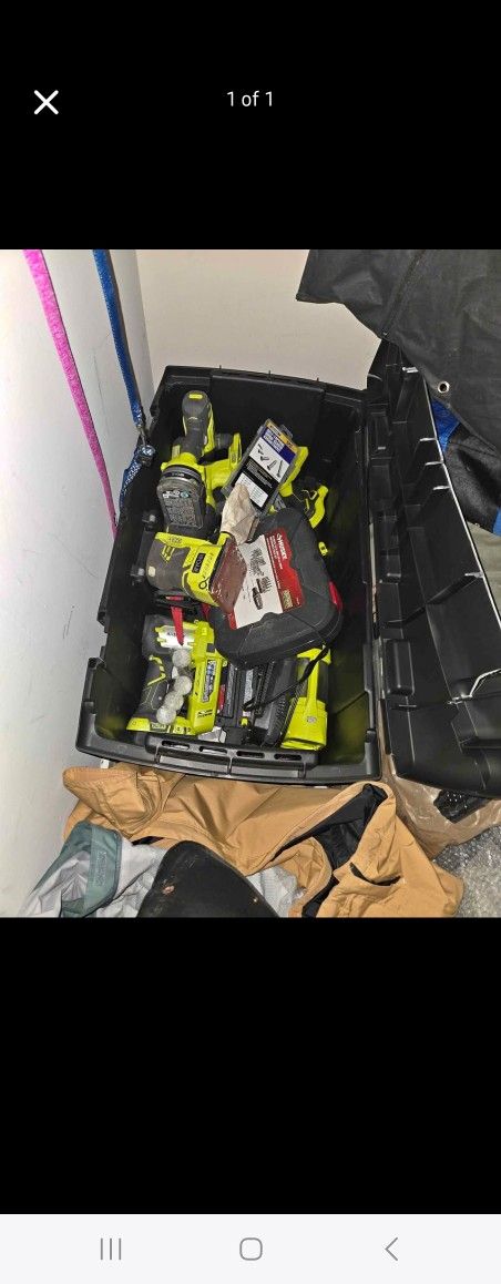 Ryobi OnePlus Tool Lot