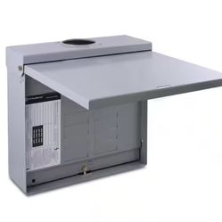 GE PowerMark Plus 125 Amp 6-Space 12-Circuit Outdoor Main Lug Circuit Breaker Panel