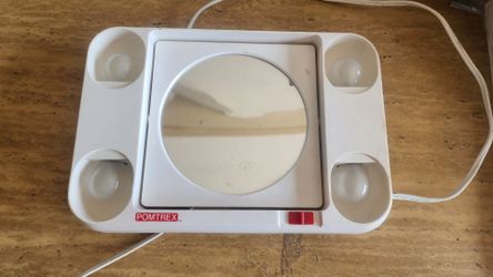 Vintage makeup mirror