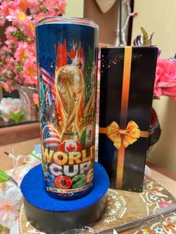 Fifa World Cup Tumbler-w free gift box